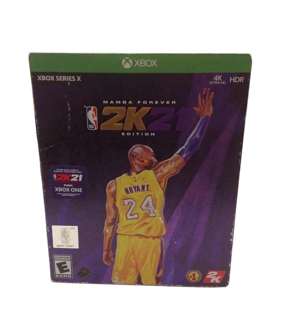 NBA 2K21 Mamba Forever Edition Game with Slipcover Microsoft Xbox Series X